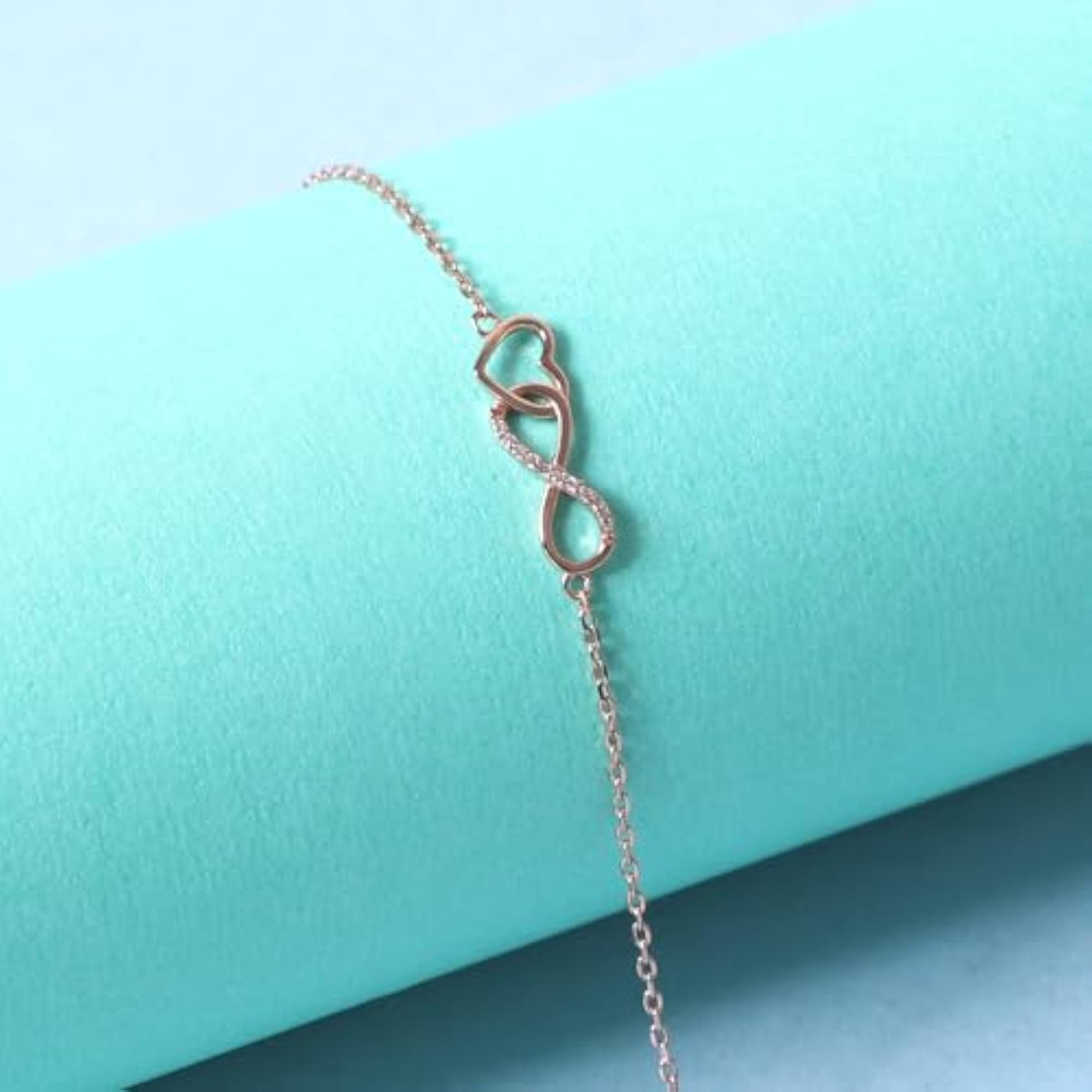 925 Sterling Silver Bracelet with Cubic Zirconia
