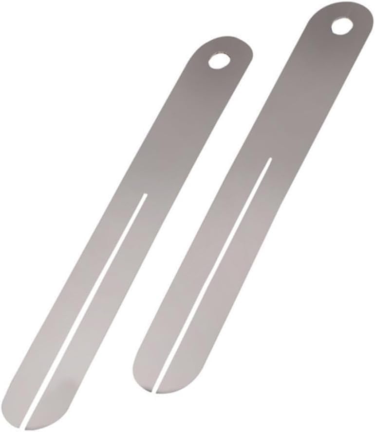2 Pack Guitar Fret Chip Stopper Plate Pulling Guard, Fretboard Repair Tool & Fingerboard Protector for Electric Guitar Bass Frets Removal Luthier Tools