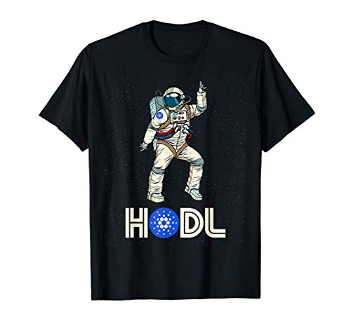 Cryptocurrency Talk ADA - Fun HODL Cardano Disco Moon Gear Camiseta