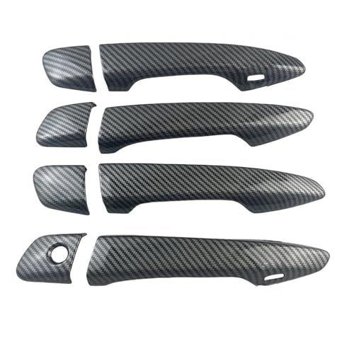 Couvercle poignée porte plastique noir carbone Lexus RX350
