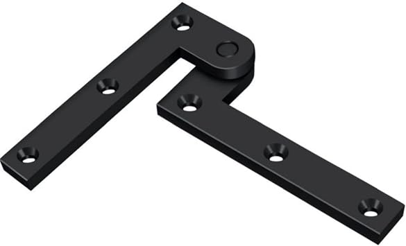 Deltana PH35U19 Solid Brass 3 7/8-Inch x 5/8-Inch x 1/4-Inch Pivot Hinge
