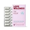 Love Wellness The Killer | Boric Acid Vaginal Suppositories | Balances pH & Supports Odor Control, a Healthy Vaginal Balance and Environment | Fast-Acting & Fragrance-Free | Gentle & Effective | 14 Ct