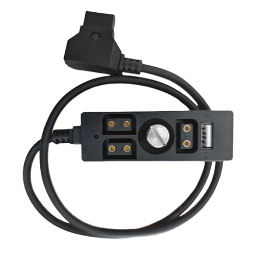 Câble de distribution d'alimentation 4 voies avec répartiteur D-Tap et port USB pour tournage