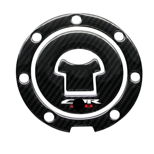Protection réservoir CBR antirayure et autocollant aspect carbone pour bouchon carburant