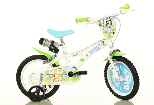 DINO BIKES Para Bluey Bicicleta Niño Niña 14'