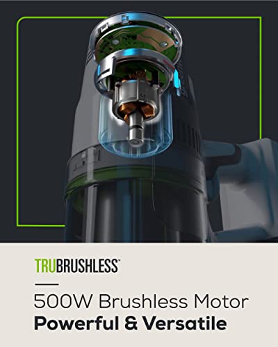 Greenworks 24V Brushless Cordless Stick Vacuum, Lightweight, Handheld, Pet, Anti-Allergen Hepa Filtration, Hard Floor, Carpet, Car, 4Ah Battery, And 30-Minute Charge Time (White) #TOP2