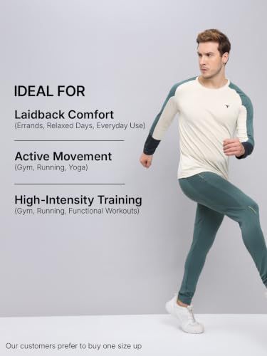 Image of TECHNOSPORT Men's Polyester Slim Fit T-Shirt Active - (MTP621-P) Pack of 1