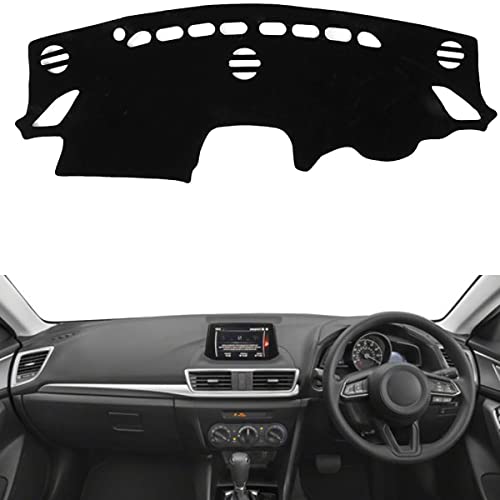 Tapis de tableau de bord contre reflets et fissures pour Mazda 3 Axela RHD