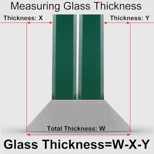 Double Side Magnetic Fensterreiniger,Magnetischer Fensterreiniger,Coppelseitig Magnetische Fensterreinigungsbürste,Dreieckiger Fensterputzer für Einfach Verglaste Fenster mit Einer Stärke von 3–8 mm