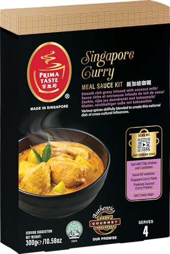 Prima Singapore Curry Meal Sauce Kit 300 g