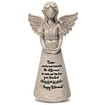 Retirement Gift for Woman 2025 Happy Retirement Gifts for Women Coworker Teacher Nurses Boss Friends Mom Grandma Retired Gifts 5.8" Angel Figurine Retired Party Decorations (Granite)