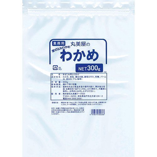 Amazon.co.jp: 丸美屋フーズ 混ぜ込みわかめ 業務用 300g : 食品・飲料