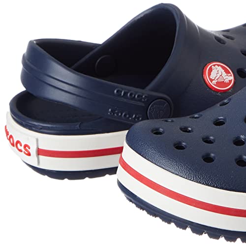 Image of Crocs Baya Women Clog, Navy /Red N, 3 UK M / 4 UK W (M4W6)