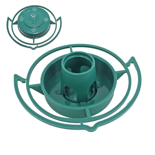 tongfeng Comederos para pájaros silvestres, comederos automáticos higiénicos, dispensador de alimentos, accesorios para pájaros, simples para patios, balcones, árboles, patios, parques, jardines