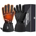 SNOW DEER Heated Motorcycle Gloves for Men Women, Electric Glove Rechargeable Battery Heated Hand for Motorcycle Biking Hunting Arthritis Skiing Working