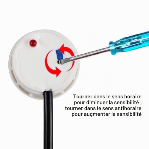 Capteur De Niveau De Liquide Sans Contact, Capteur De Niveau D'eau Sans Contact, Interrupteur De Niveau D'eau, Capteur De Niveau De Réservoir D'eau, Interrupteur De Niveau à Induction Liquide Pour Con – vue 4