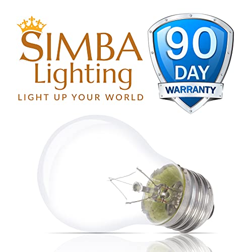 Simba Lighting INC-40A15C-6PC Appliance Light Bulb A15 40W (6 Pack) Incandescent Mini-Standard Shape thumb #4