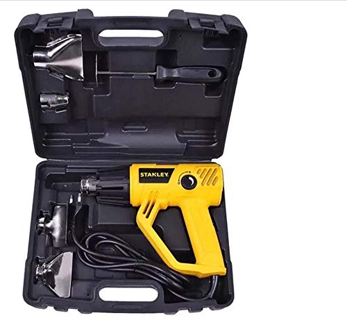 Stanley Soprador Térmico com Maleta de Ferramentas e 5 Acessórios, Ajuste de Fluxo e Temperatura Variáveis, Potência 1800W, Modelo STXH2000K, 220V