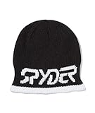 Spyder Logo Hat, Men, Black, One Size
