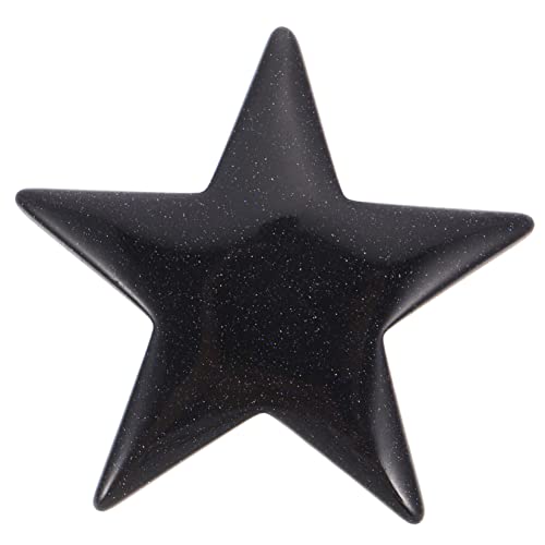 SOESFOUFU Hand-Carved Polished Star Shaped Stone Natural Decorative Stone for DIY Crafts Home Decorations and Scene Layout for Desktop Star Decor