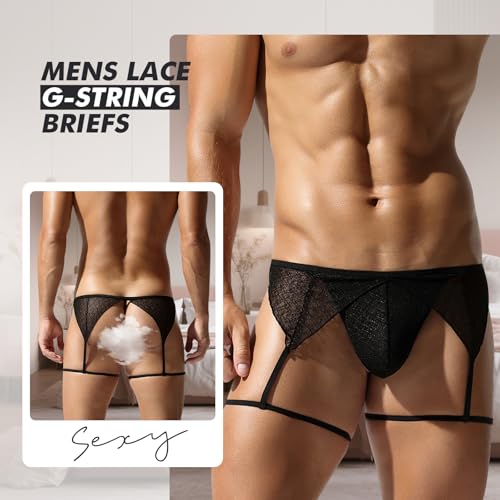Mens Lace Boxers Briefs2