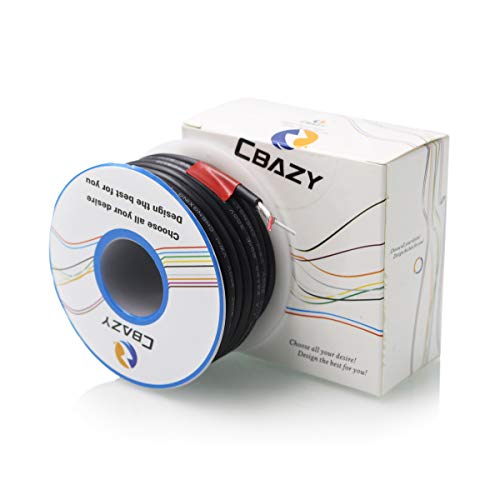 CBAZY™ 2547 28 AWG Control Cable Copper Wire Shielded Audio Cable Headphone Cable Signal Line 2-core 10 Meter Black