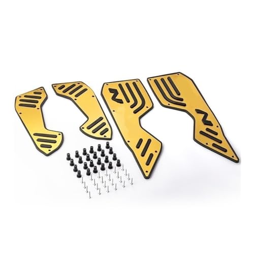 Repose-pieds moto pour NMAX155 2020-2024 : plaque de marchepied en aluminium de rechange
