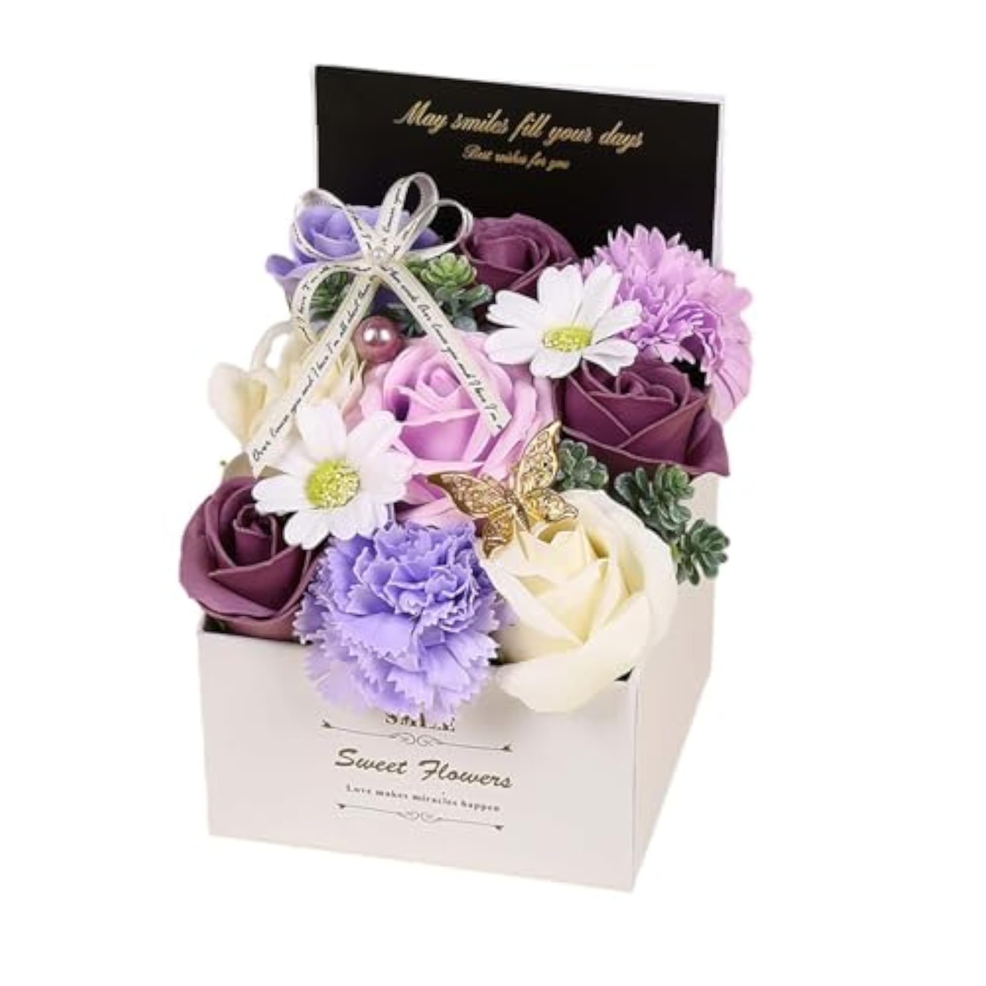 Soap Flower Gift Box Scented Rose, Luxury Gift