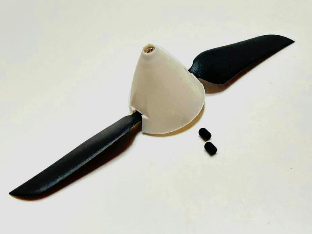 マイクログライダー用モーター折ペラセット 送料無料 KK HOBBY