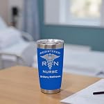 LaserGram Personalized 20oz Tumbler, Horse Head 1 (Dark Purple) - Image 5