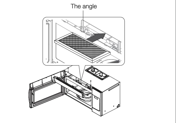 2x-Microwave Charcoal Filter for Samsung ME21R7051SS/AA,ME21R7051SG/AA, ME21F606MJT/AA,ME21F606MJT/AC, ME21K7010DS/AA