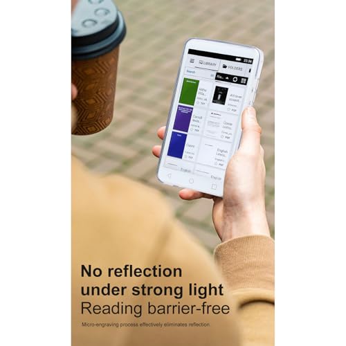 5-Zoll E-Book Reader, Farb-Touchscreen Display, E-Reader für PDF, EPUB, EPUB3 und MOBI Dateien