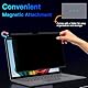 PYS Magnetischer Sichtschutz für Microsoft Surface Laptop 7 13,8 Zoll - Anti-Spy, Matte Oberfläche, blendfreie Displayschutzfolie, Blaulichtfilter, einfach anzubringen und zu entfernen, Kratzfest