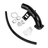 Acouto EGR Delete Kit & High Flow Cooler Intake Elbow Authentic Replacement for Silverado (May) 2004-2005 Car Accessories