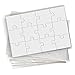 Jigsaw2order 12 Piece Blank Puzzle Craft Activity, Pack of 10 Puzzles, Size 5.5