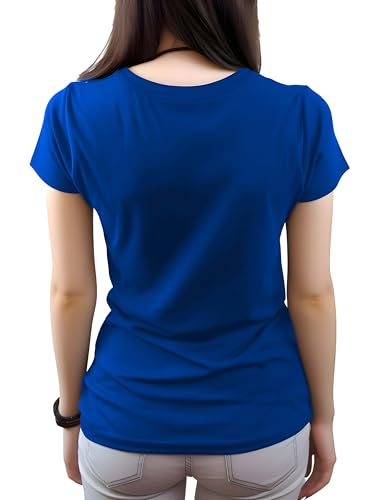 Image of XENOVAURBAN Women Cotton Printed Regular Fit T-Shirt | Stylish Round Neck Graphic Tshirt - WRN-BUTGOD1