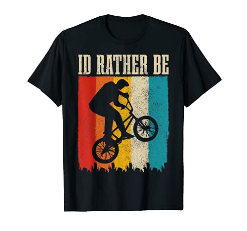 BMX Vintage Retro Funny Freestyle Bicicleta BMX Camiseta