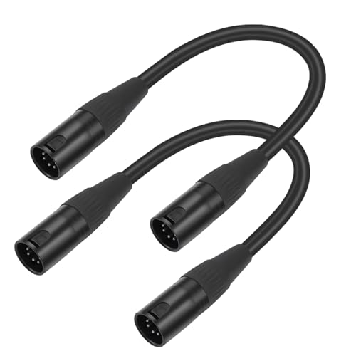 Câble adaptateur XLR DMX 5 broches avec transmission stable DMX512 sans interférence