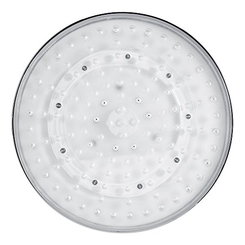 Chuveiros fixos de 8 pol, Chuveiros fixos para banheiros, Chuveiros com luz LED Troca automática par