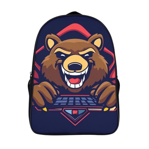 Sac à dos enfant Gaming Bear pour éviter les fuites de bouteille à la crèche