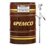 60L PEMCO Frostschutz ANTIFREEZE 912+ Konzentrat Kühlflüssigkeiten rot Handpumpe SAE J 1034 ASTM D3306/D4656/D4985 BS 6580: 1992 AFNOR NF R15-601 AS 2108 FFV Heft R443 CUNA NC 956-16 UNE 26361-88