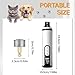 Silent Groom Pro, 2026 Upgrade Silent Pet Nail Grinder, Dog Silent Nail Grinder for Dogs Silent Dog Nail Trimmer, Rechargeable USB Charging Electric Pet Nail Grinder Nail File for Pet