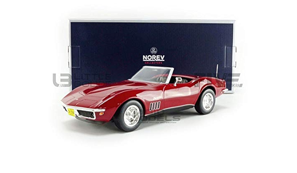 Amazon | ノレブ 1/18 シボレー コルベット コンバーチブル 1969