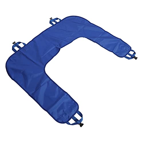 U Shape Patient Turning Sheet,ANGGREK Patient Turning Device with Fixation Straps Labor Saving Bed Ridden Patients Lifting Pad Patient Position Bed Pad