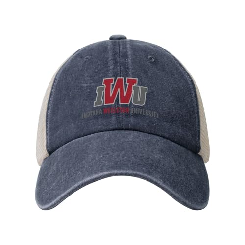 Gorra de béisbol Indiana Wesleyan University Mesh unisex miniatura 2