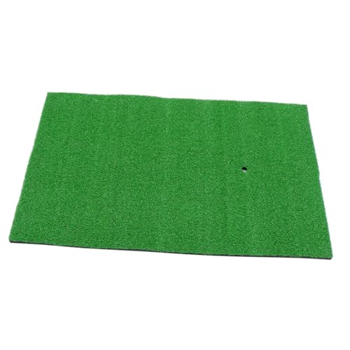Parliky Golf Swing Mat Portable Mini Pad for Indoor Chipping Hitting Practice Realistic Turf Training Aid