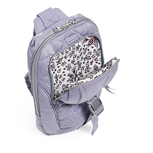 Vera Bradley Women's Performance Twill Utility Sling Backpack, Lavender Sky, One Size4