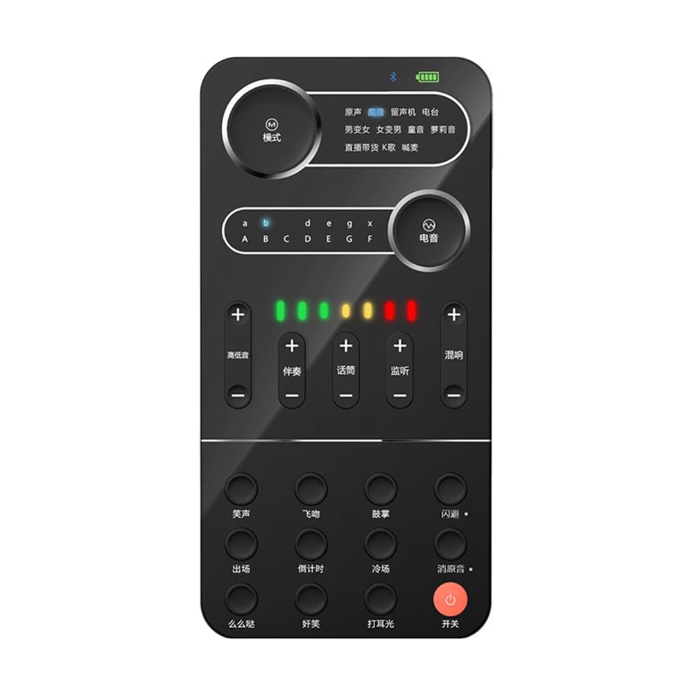 Carte son pour changer de voix en direct avec kit micro pour diffusion - 7