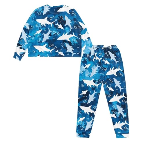 Image of Women's Pajamas Set Soft 2 Piece Loungewear Long Sleeve Pj Set Matching Sleepwear with Pockets for Women Plus Size