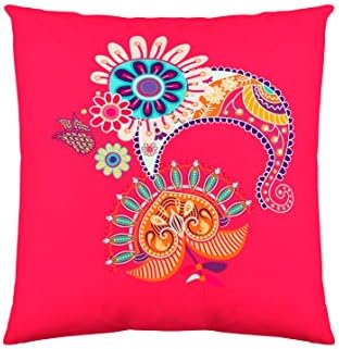 Euromoda Naturals.- Decorative Cushion Cover, Double sided Hp Delhi 50x50 cms (19Wx19L)